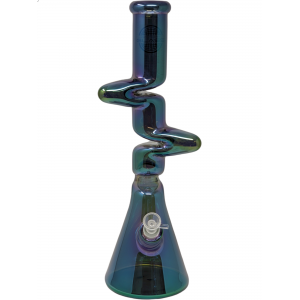 OPG - 18"  On Point Glass Fumed Zong Water Pipe  [JD859-18]